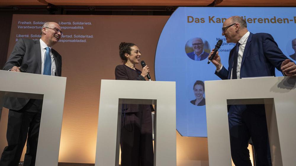 Gerhard Pfister rende omaggio a Viola Amherd - RSI