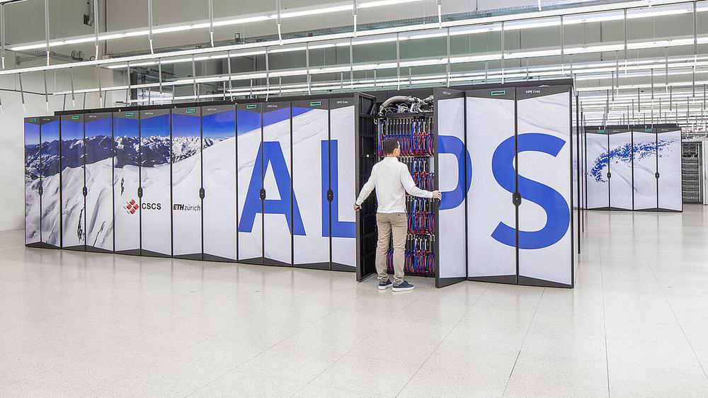 Il supercomputer Alps pronto a entrare in servizio - RSI