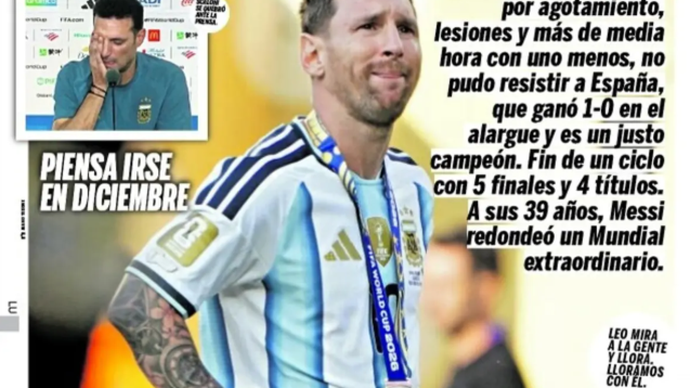 Olé prima pagina