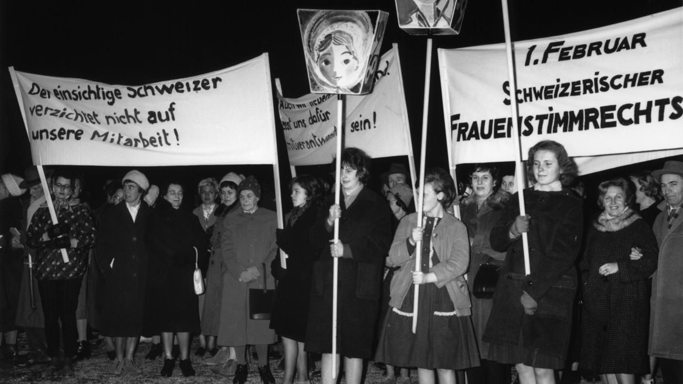 Suffragio femminile; Svizzera 