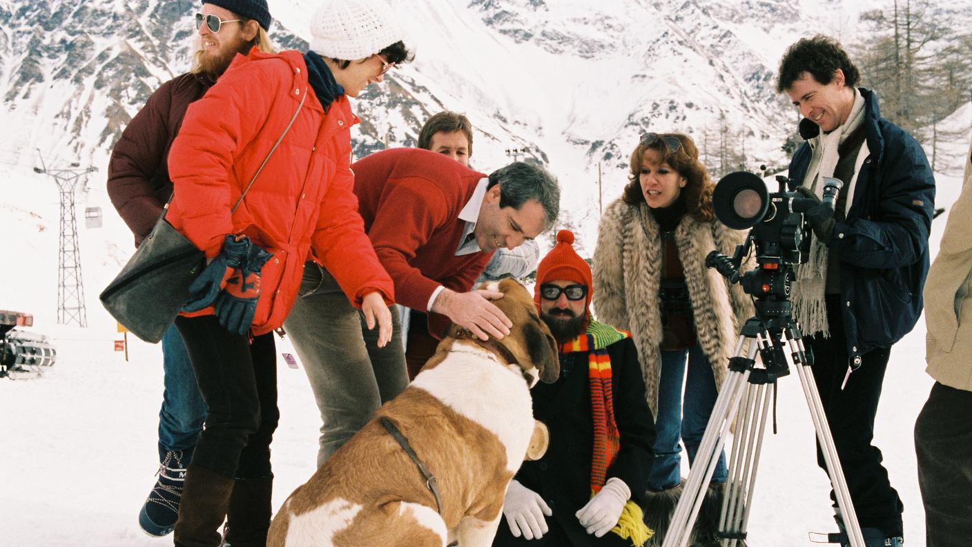 Buzz Fizz Quiz — al centro Bigio Biaggi, Luciano Berini, Cito Steiger e Maristella Polli. San Bernardino, 1984