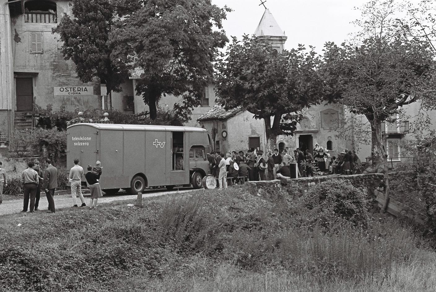 L'Olanda saluta la Svizzera. Carona (Ciona), 1968