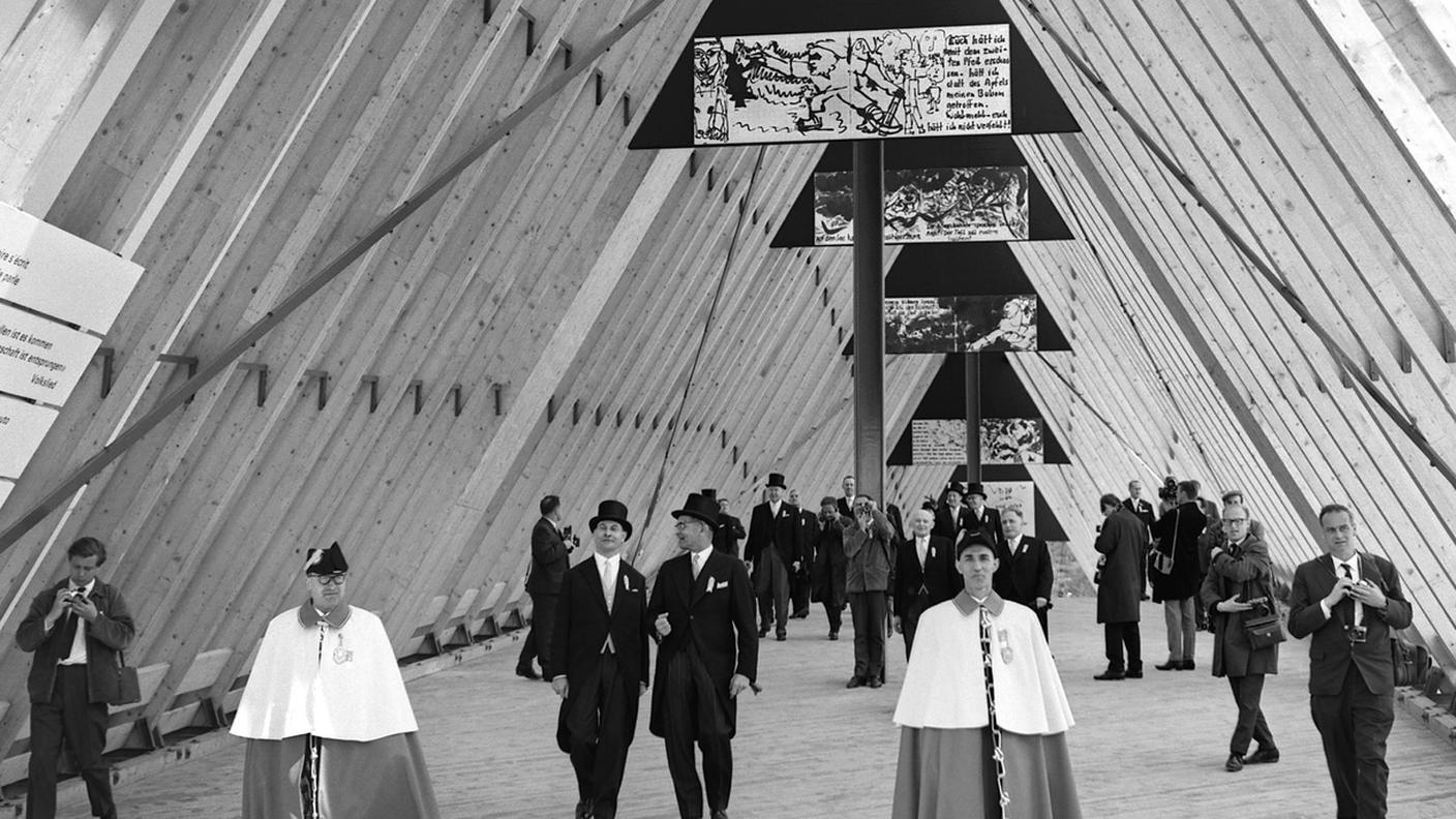 SCHWEIZ EXPO64 EROEFFNUNG