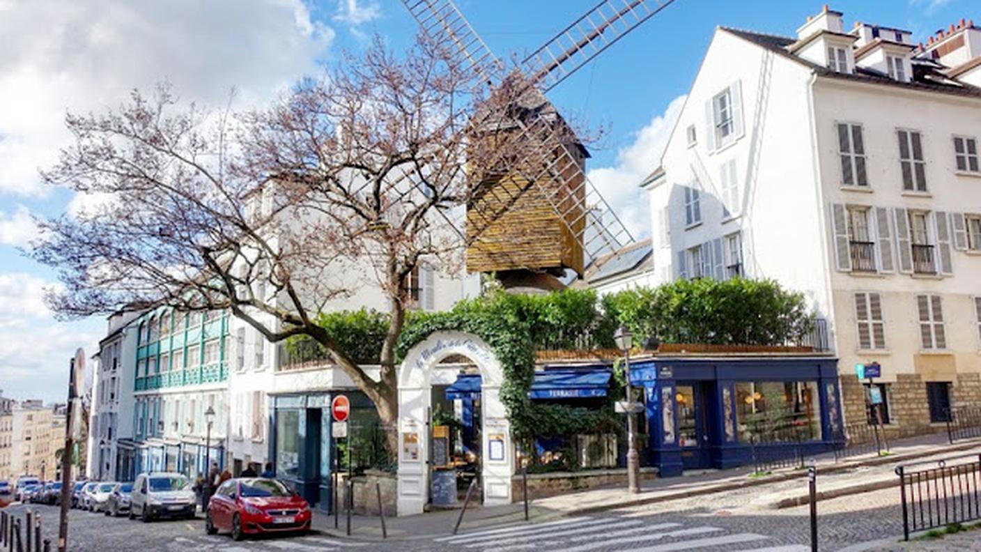 Le Moulin de la Galette, Montmartre, Parigi