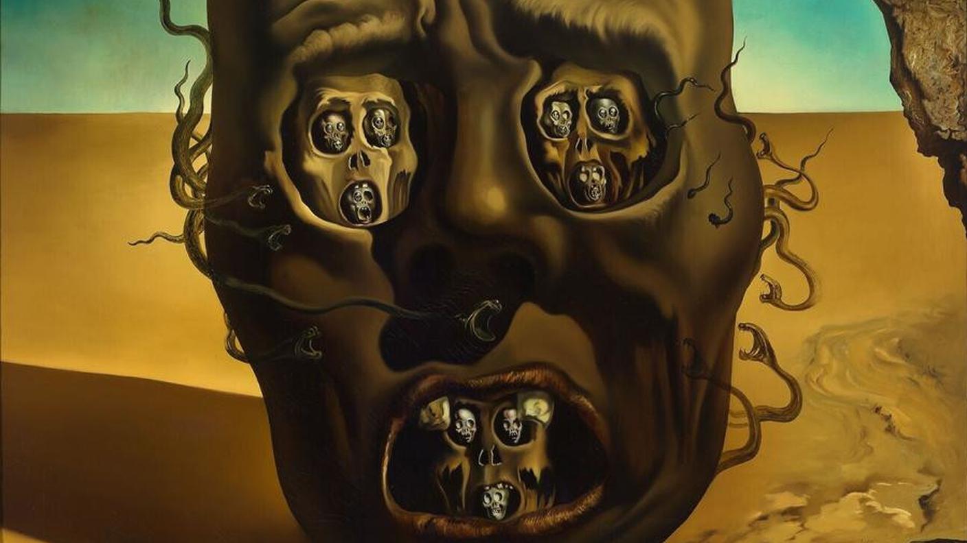 Salvador Dalì Le visage de la guerre 1940.jpg