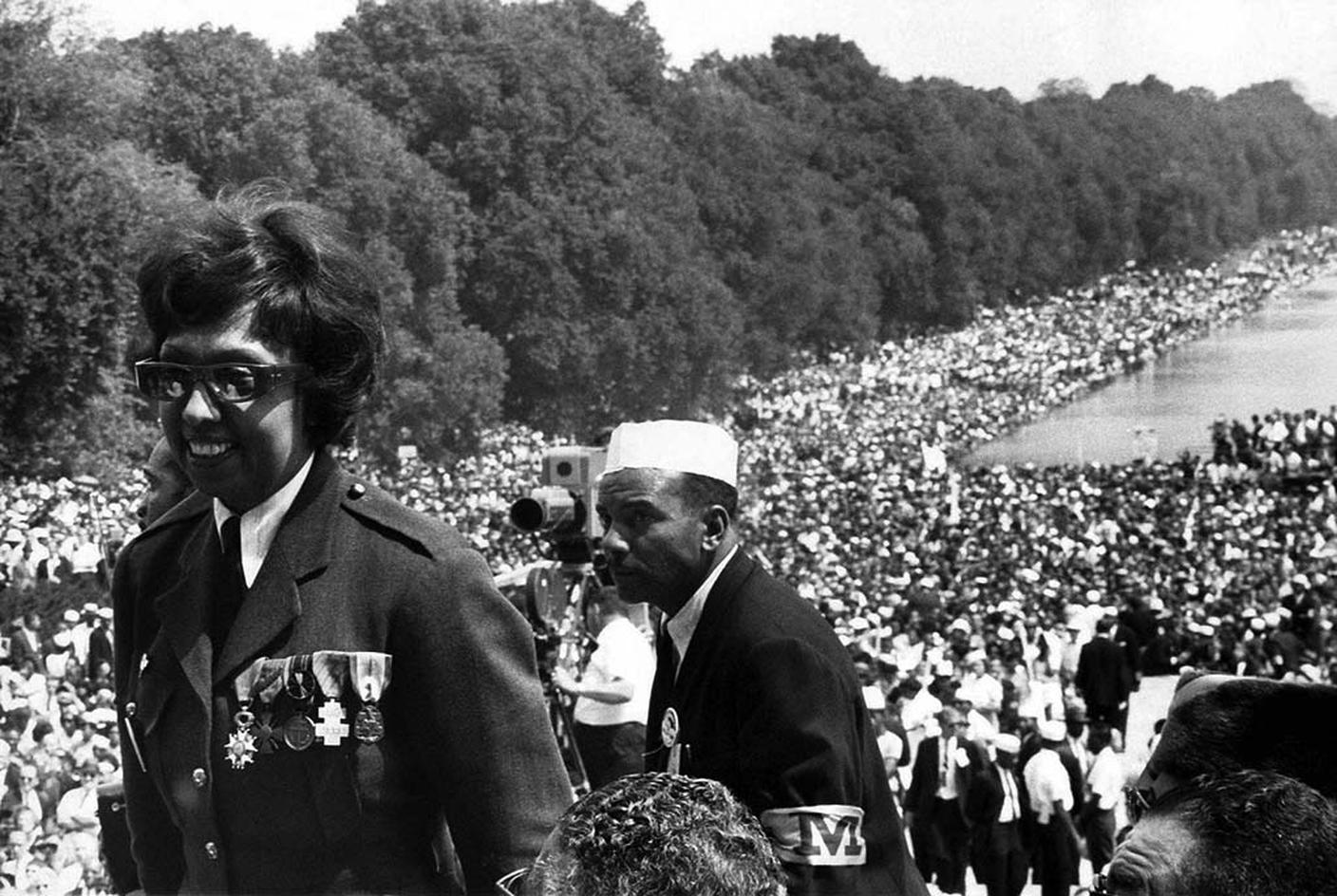 Josephine Baker, marcia su Washington
