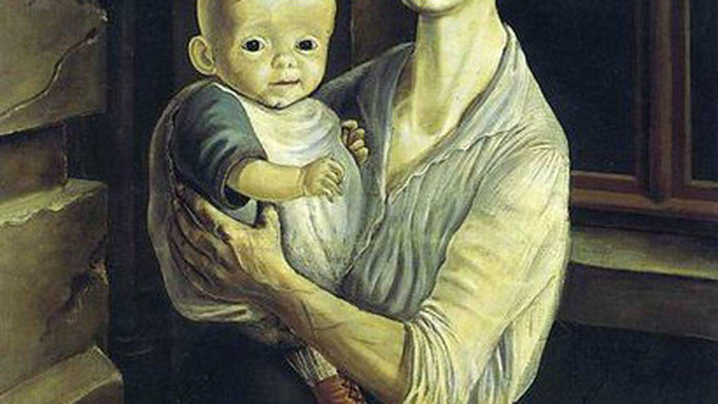 Otto Dix, Madre con Bambino, 1921