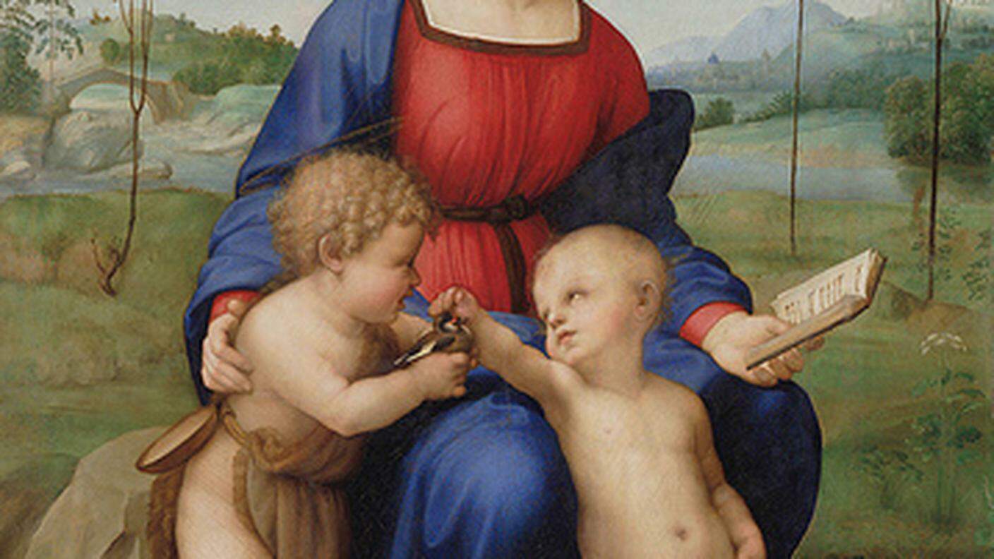 Raffaello, Madonna del cardellino, 1506-1507