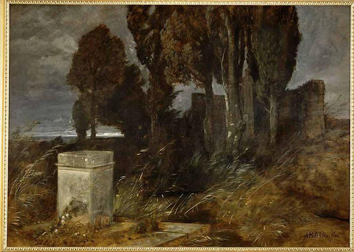 Arnold Böcklin, Il santuario di Ercole, 1880