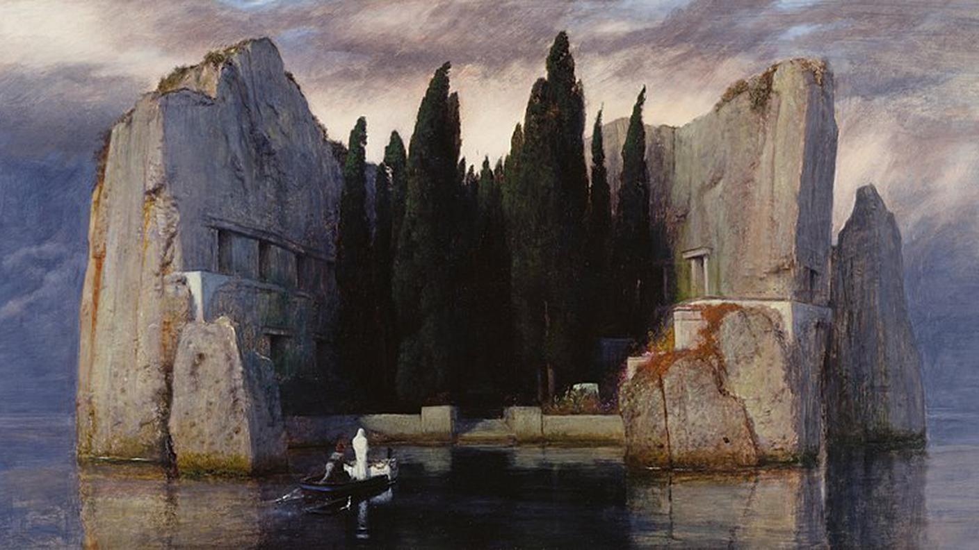 Arnold_Böcklin, L'isola dei morti (III), 1883