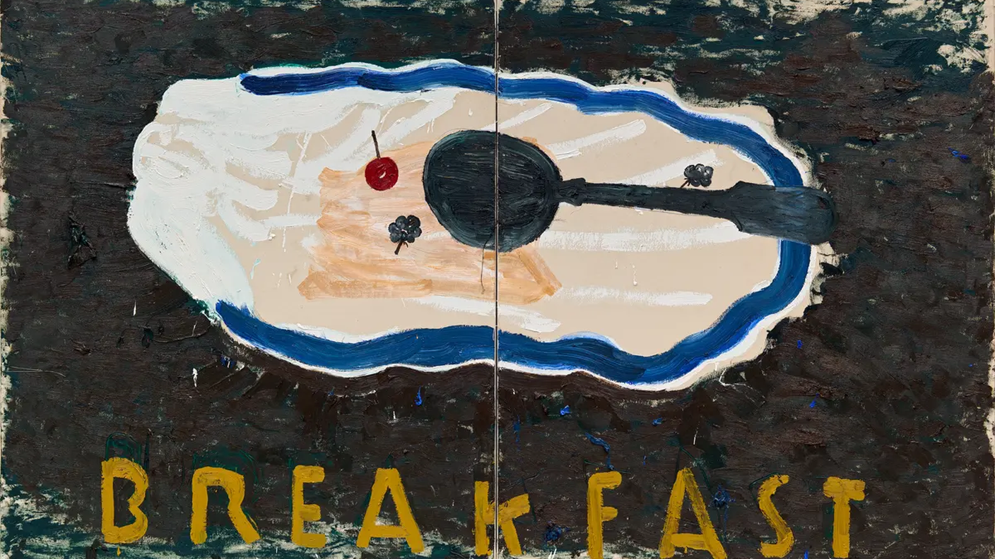 Rose-Wylie_Breakfast
