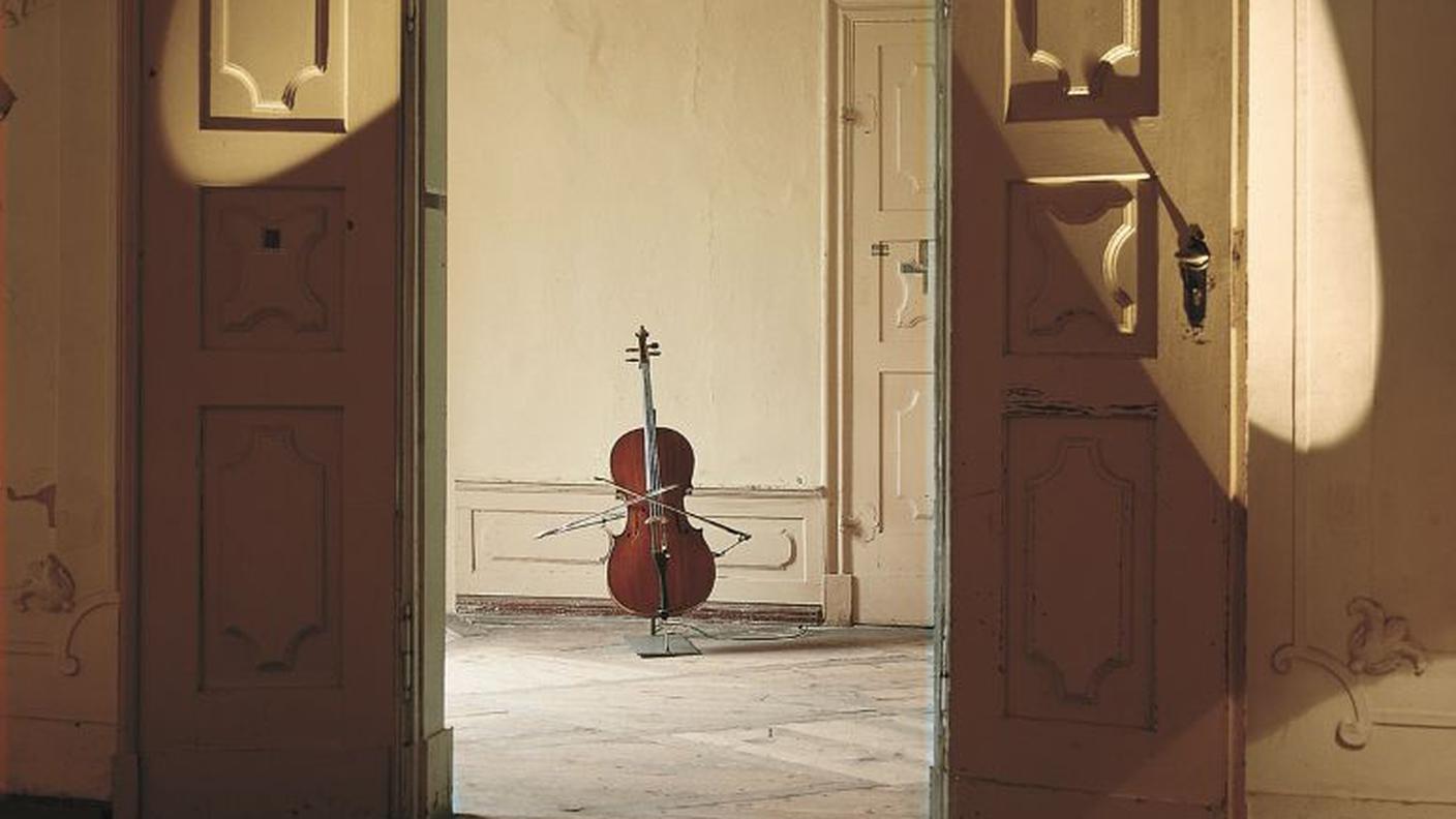 Rebecca Horn, Cello (1), 1999. Courtesy Moontower Foundation, Bad König, Germany, Deposito permanente Museum Wiesbaden, Germany. Foto Attilio Maranzano. © REBECCA HORN, by SIAE 2025.jpg