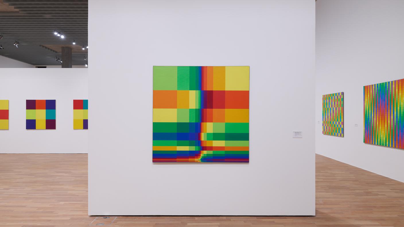 Veduta dell'allestimento "Richard Paul Lohse", MASI Lugano