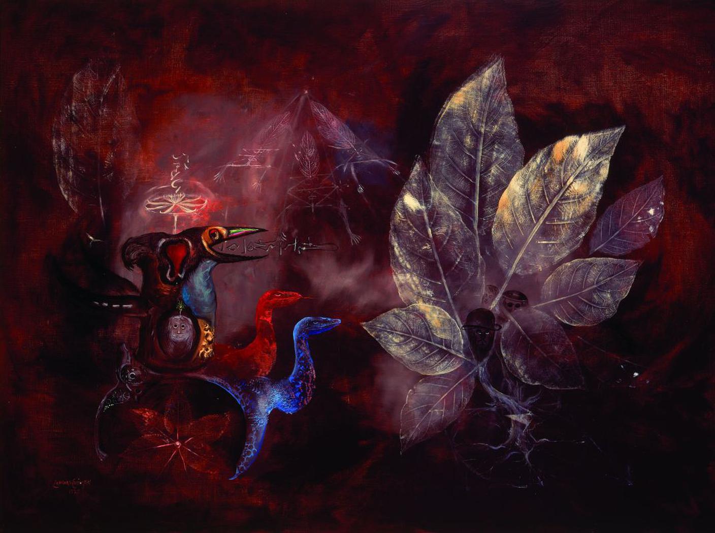 Leonora Carrington, Snake bike floripondio, 1975. Collection Peréz Simón © Estate of Leonora Carrington, by SIAE 2025.jpg