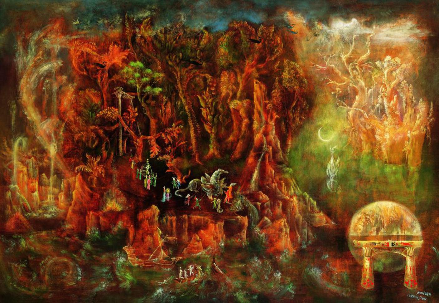 Leonora Carrington, Orplied, 1955. COLECCIÓN BANCO NACIONAL DE MÉXICO. © Estate of Leonora Carrington, by SIAE 2025.jpg