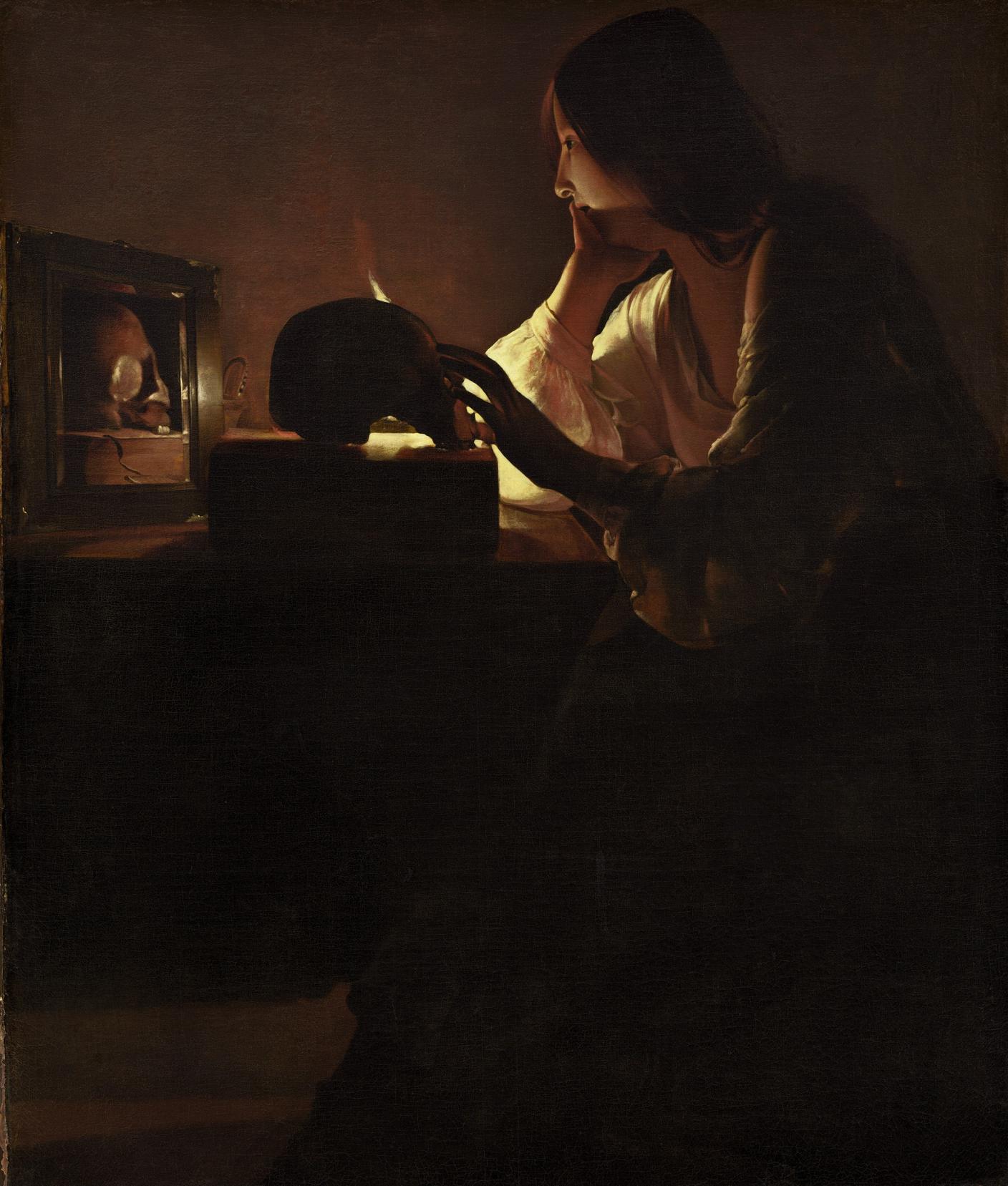 Georges de La Tour (1593-1652) La Madeleine pénitente, 1635-1640 
