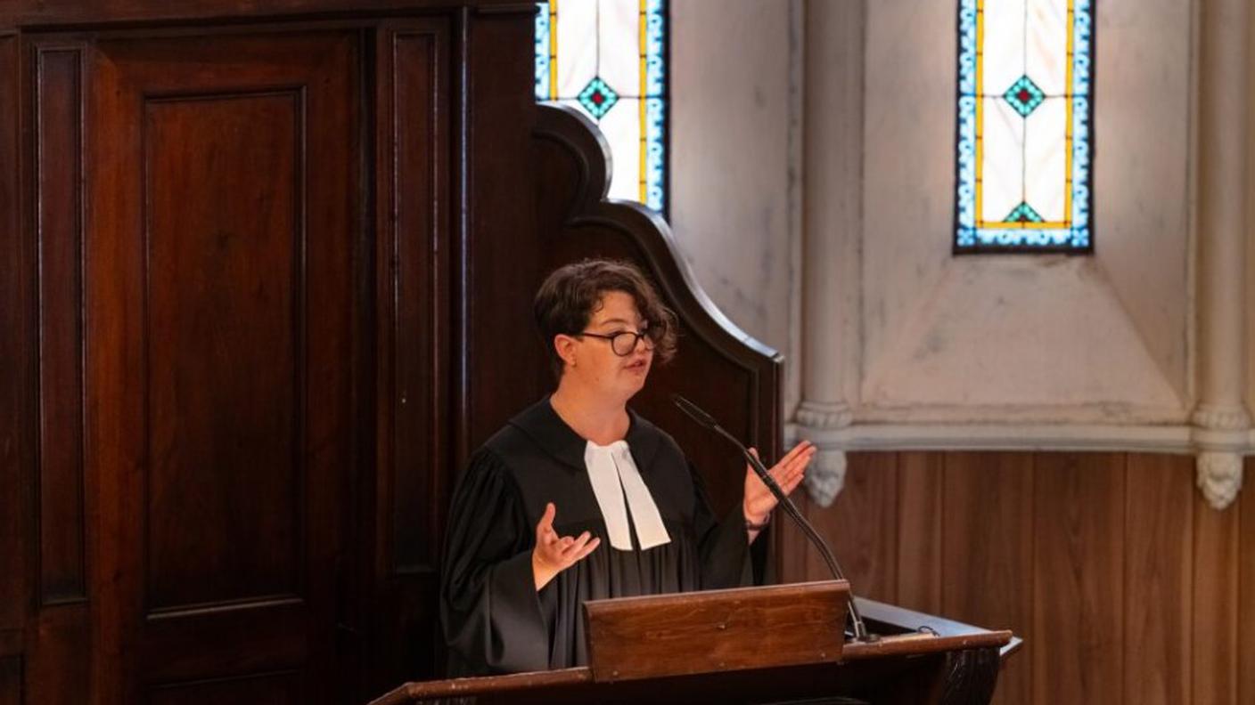  La pastora Sophie Langeneck svolge il suo ministero a Milano, presso la Chiesa evangelica metodista