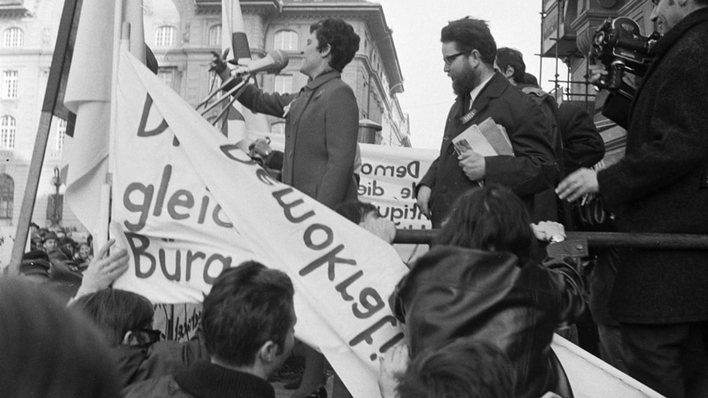 Emilie Lieberherr, leader del comitato d'azione