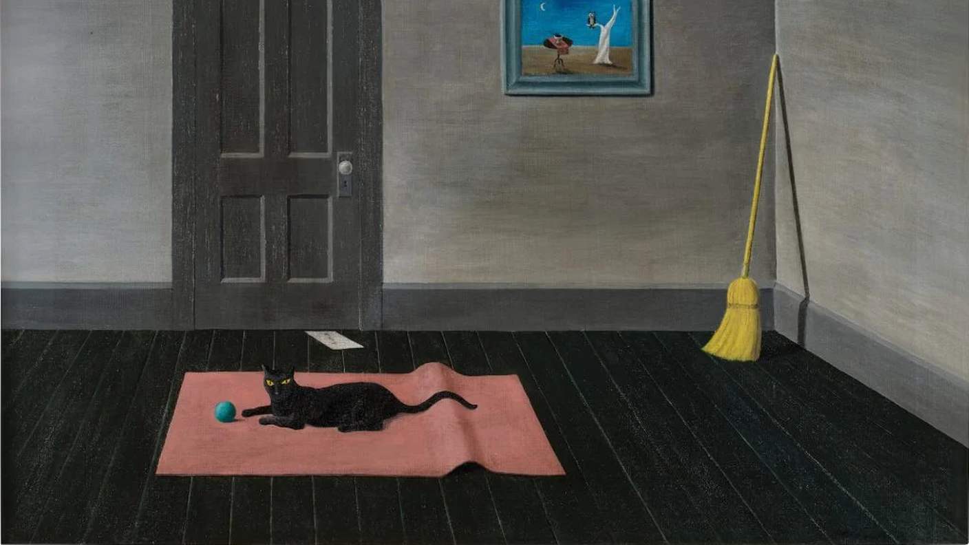 Message for Mercy (1950) - Il titolo deriva dal gatto nero al centro, di nome Mercy 