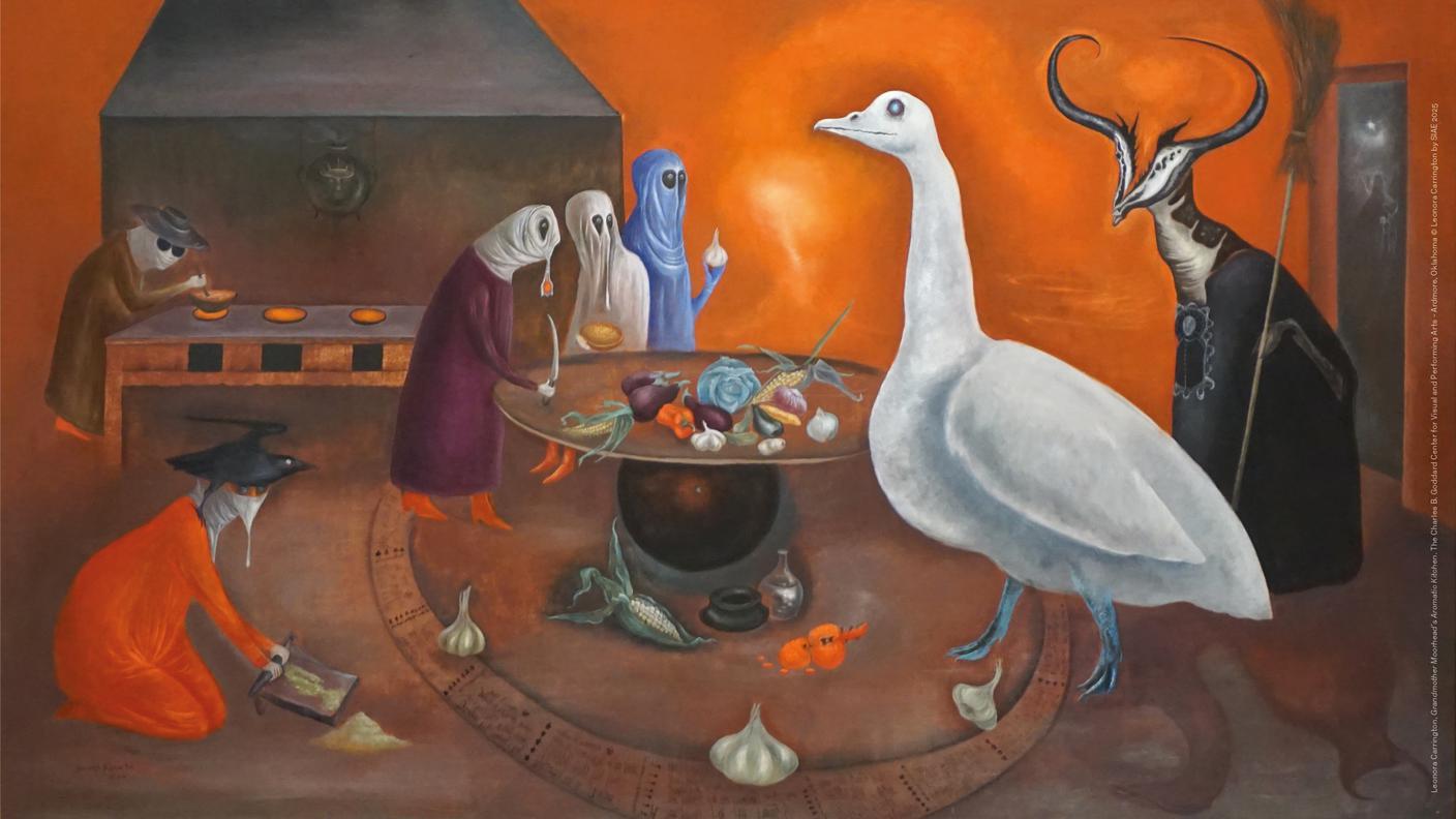 Leonora Carrington, Grandmother Moorhead’s Aromatic Kitchen 
