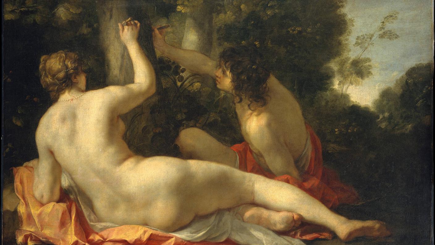 "Angelica e Medoro", di Jacques Blanchard