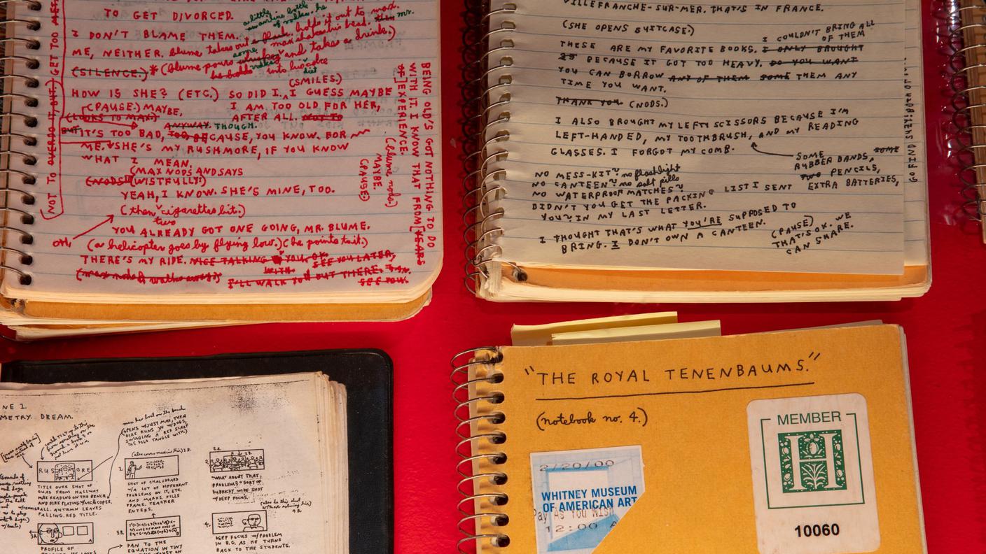 Taccuini fitti di appunti