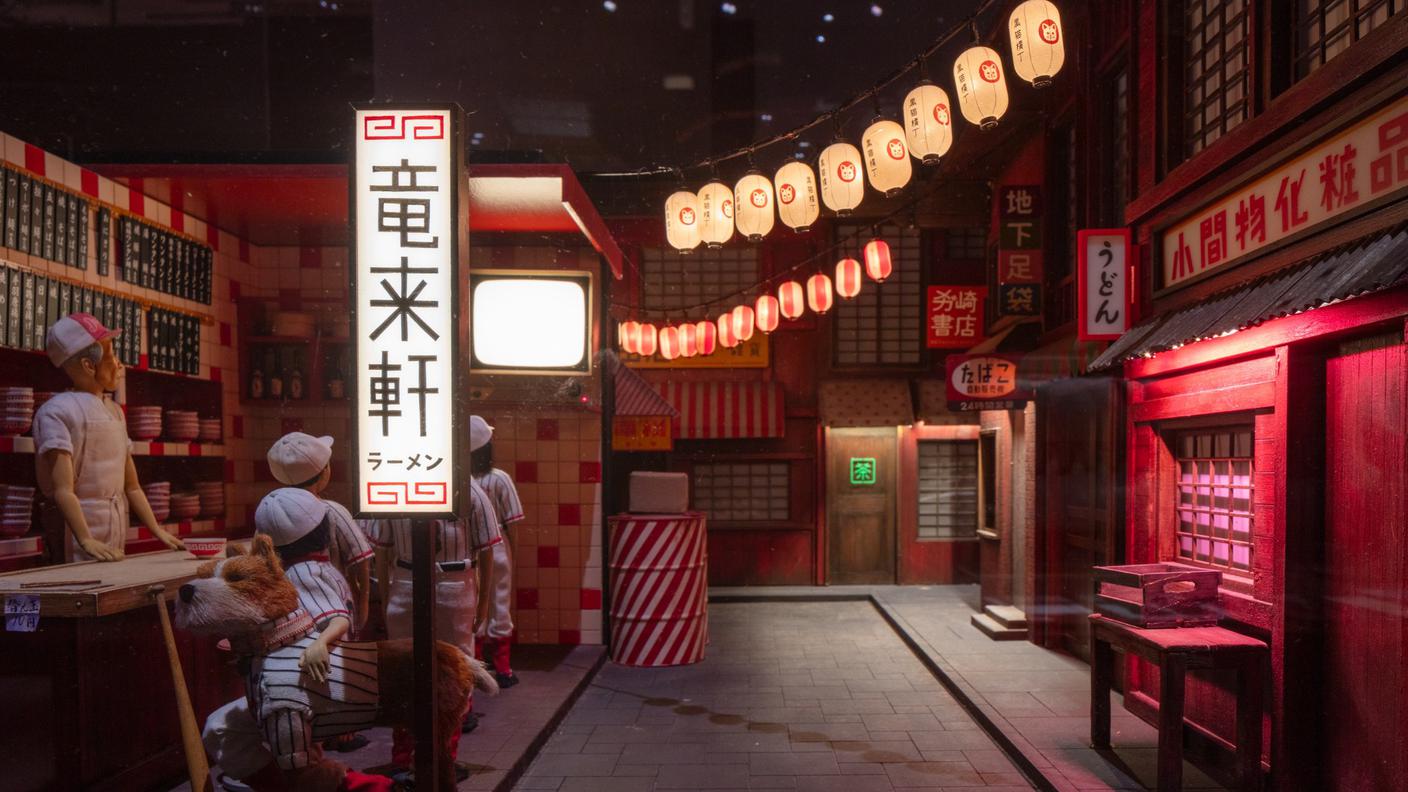 Noodle bar in miniatura - L’isola dei cani