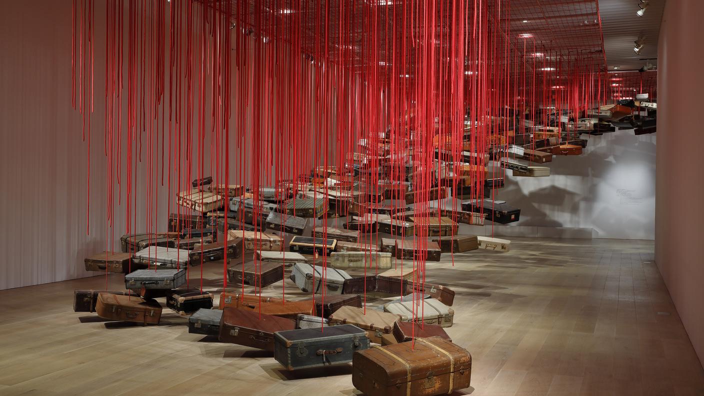 Shiota Chiharu, Accumulation - Searching for the Destination
2014/2019 - Mori Art Museum, Tokyo, 2019