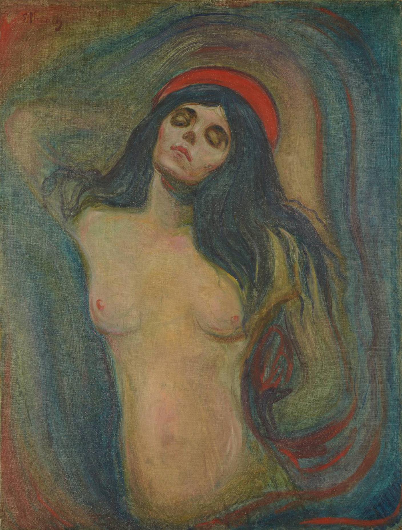 Edvard Munch, Madonna, 1894. Olio su tela. Photo © Munchmuseet.jpg