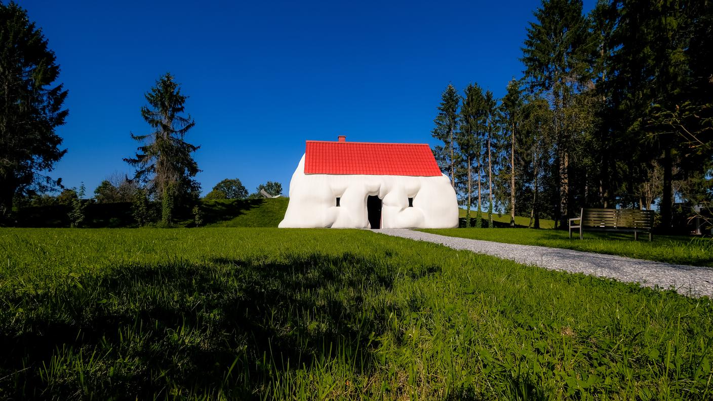 "Fat house", Erwin Wurm
