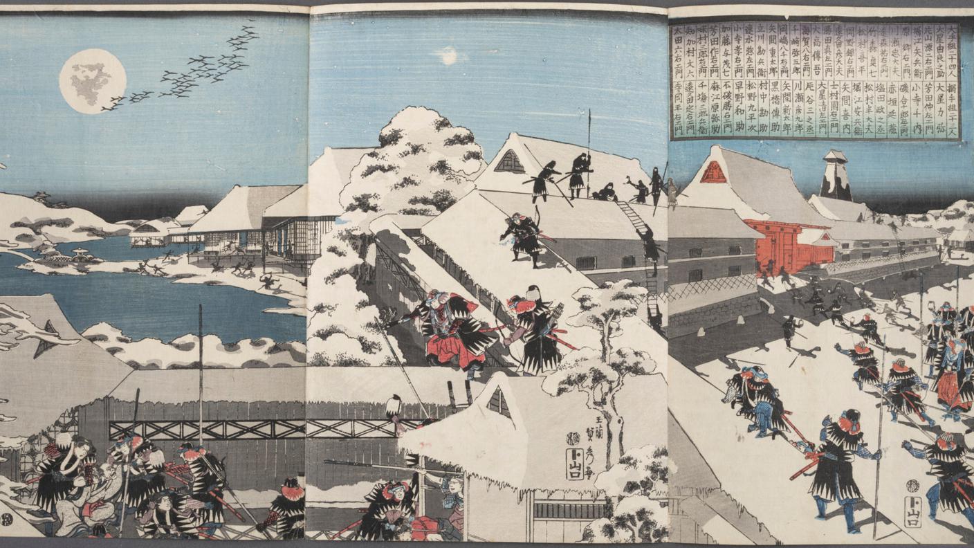 Utagawa Sadahide (1807–1873), Chūshingura