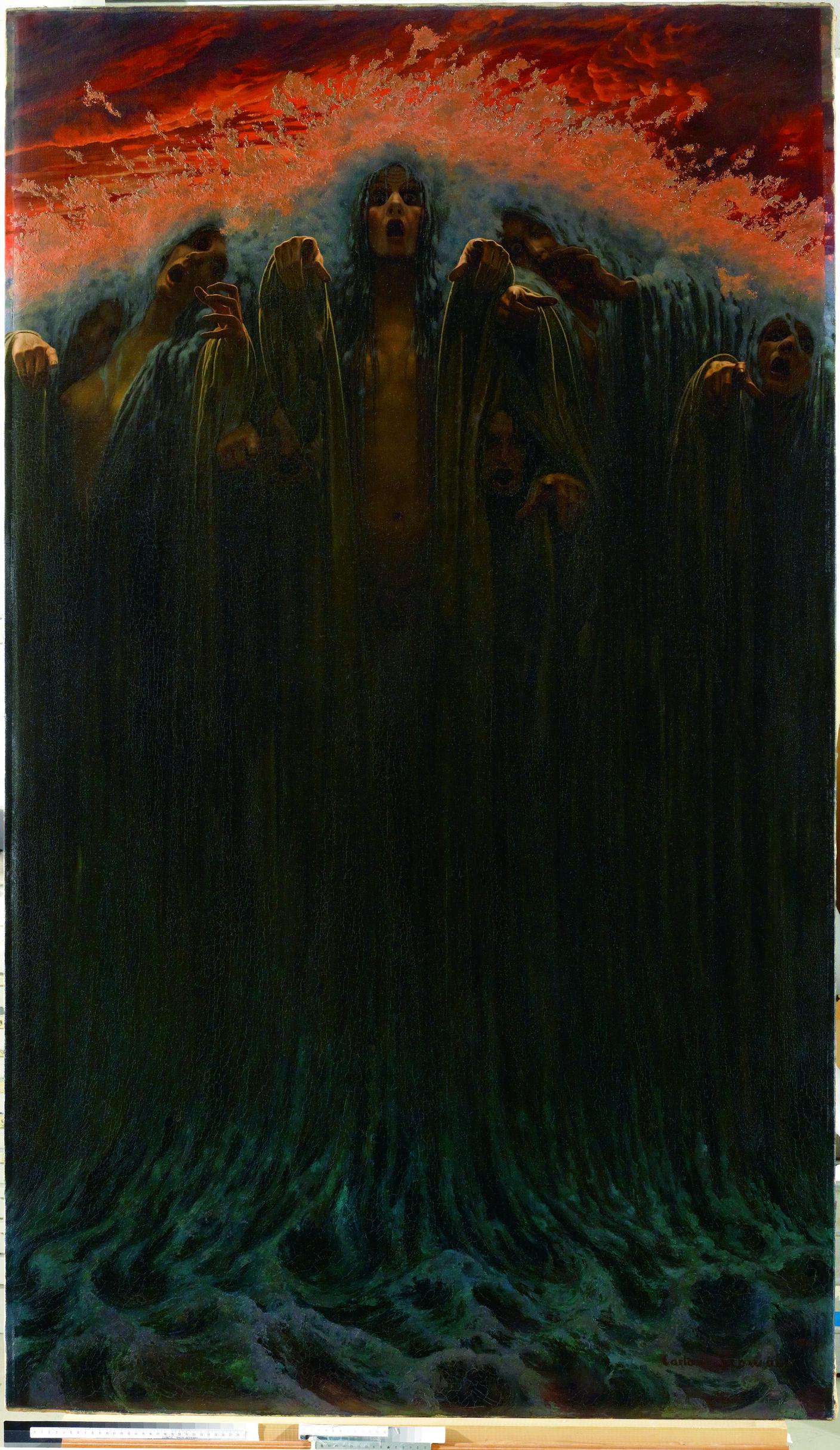 Carlos Schwabe, La Vague