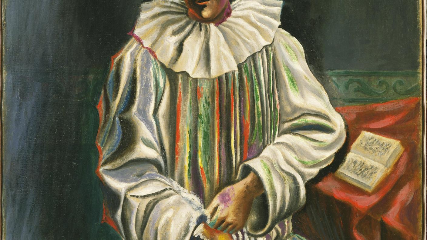 Pablo Picasso, "Pierrot", 1918