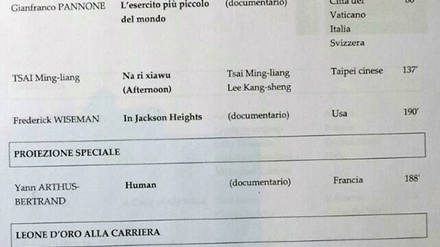 Programma Venezia pagina 6