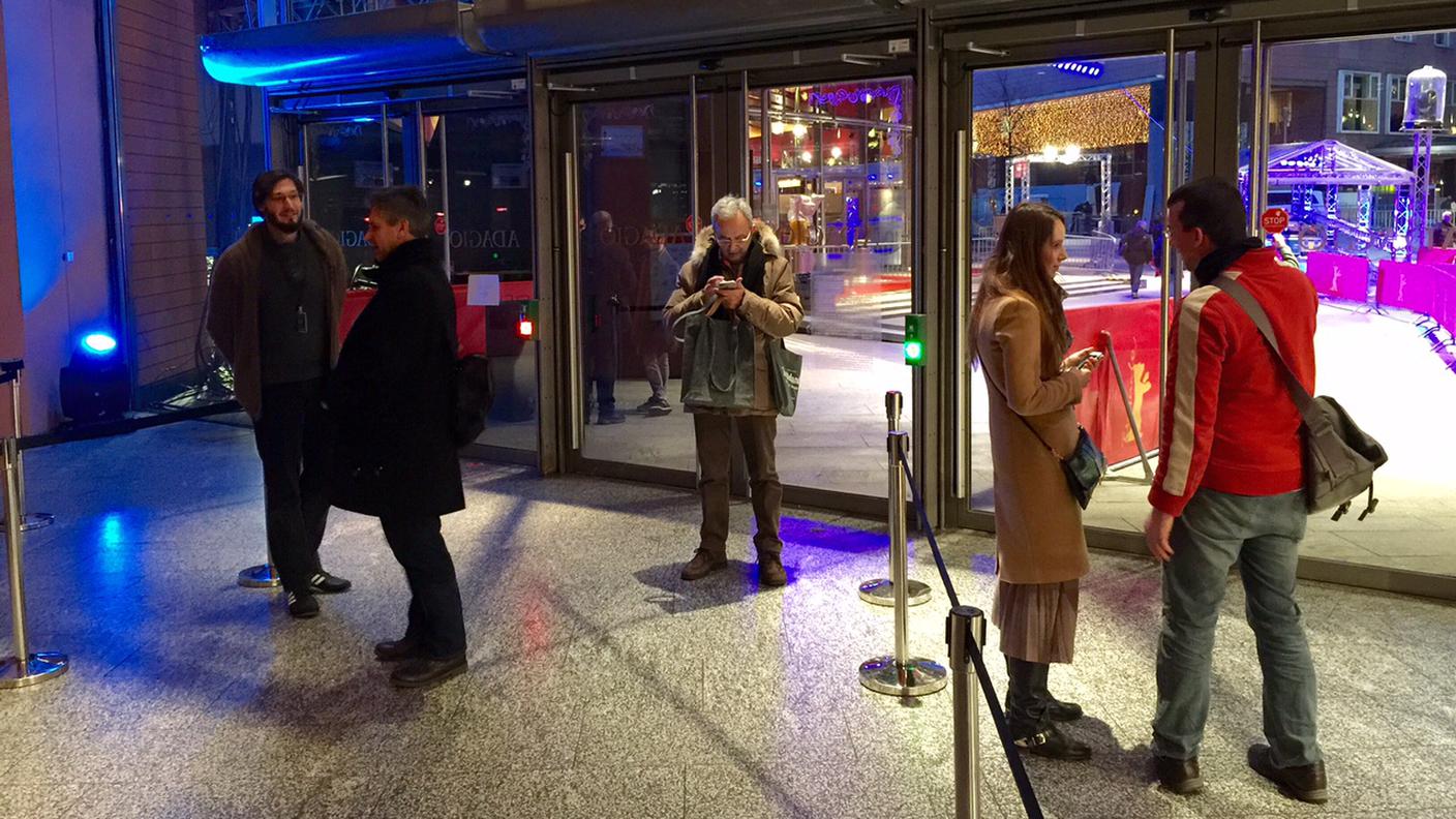 L'ingresso tutt'altro che blindato al Berlinale Palast