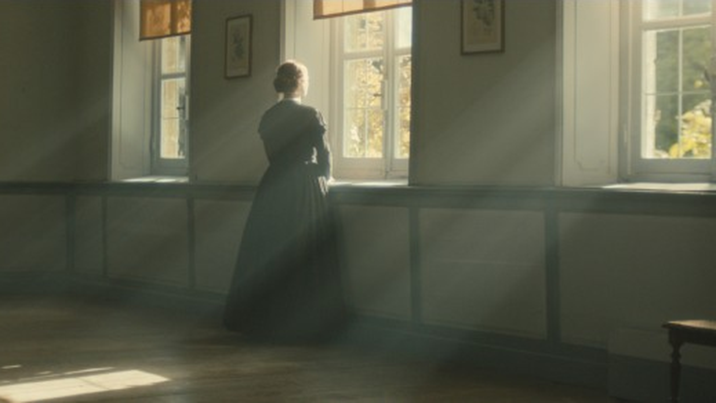 Emma Bell nei panni di Emily Dickinson da giovane