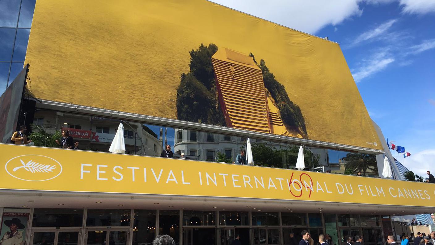 L'ingresso del Palais des Festivals di Cannes