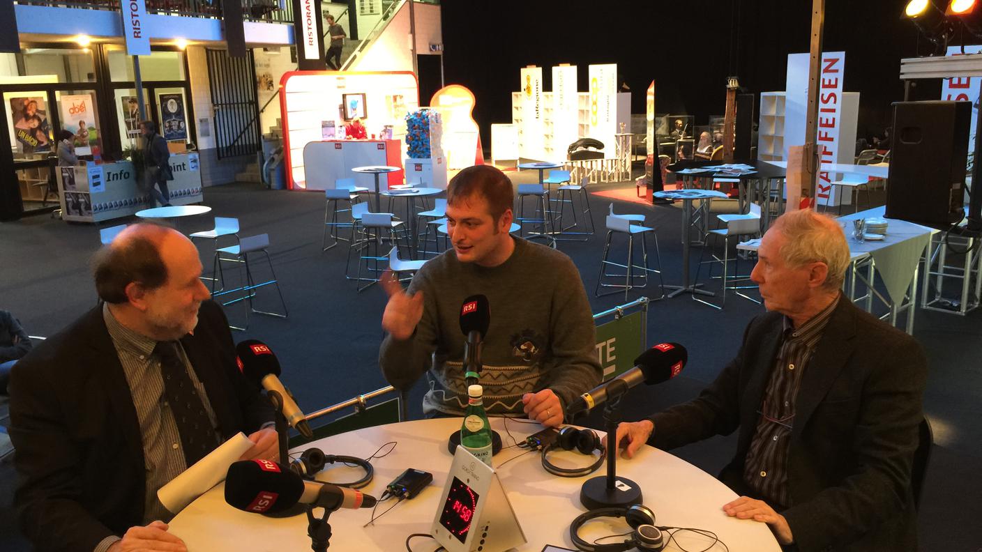 Giancarlo Zappoli, Marco Bonfanti e Bruno Bozzetto