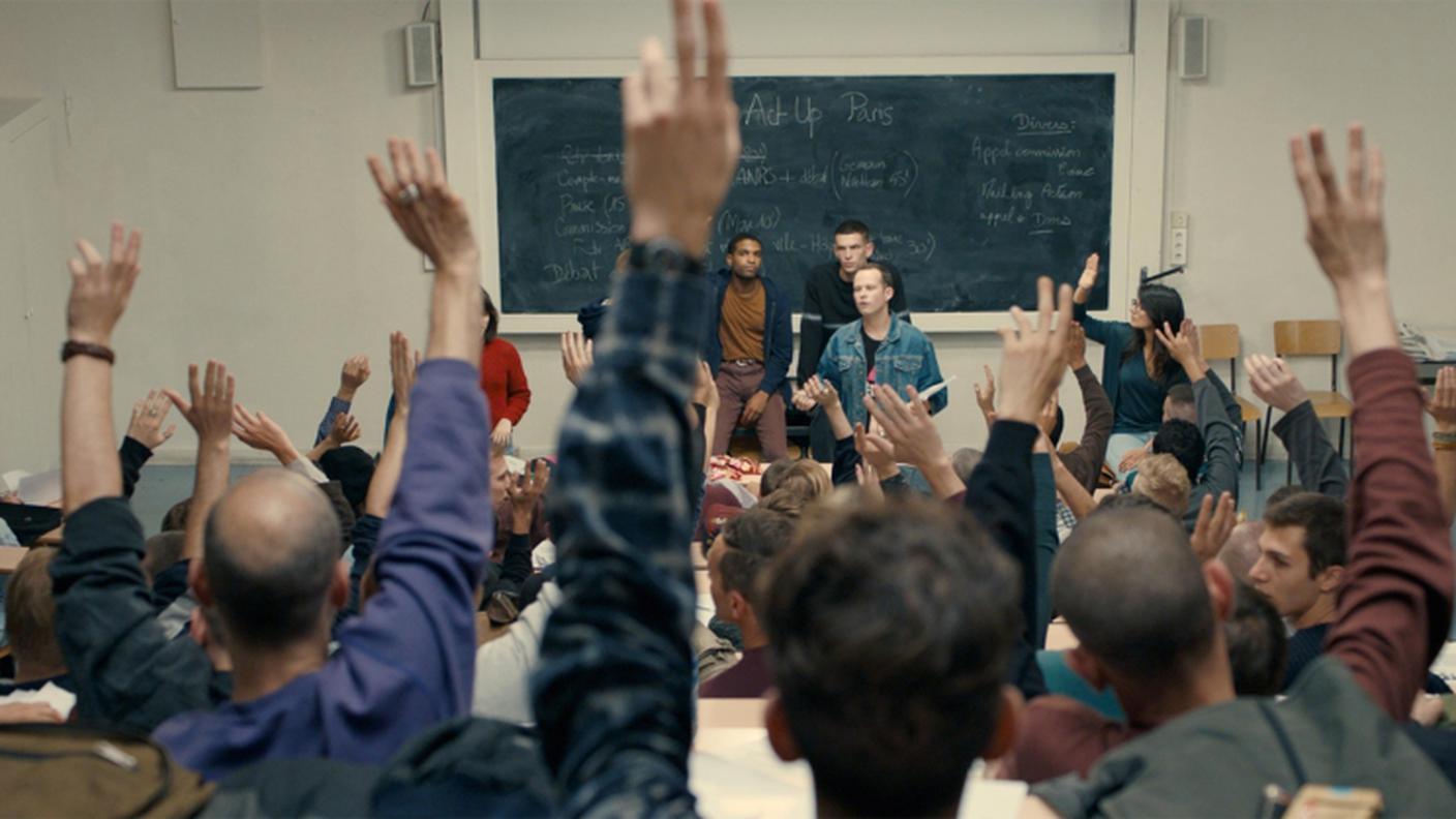 Gli attivisti di Act Up sono al centro del film