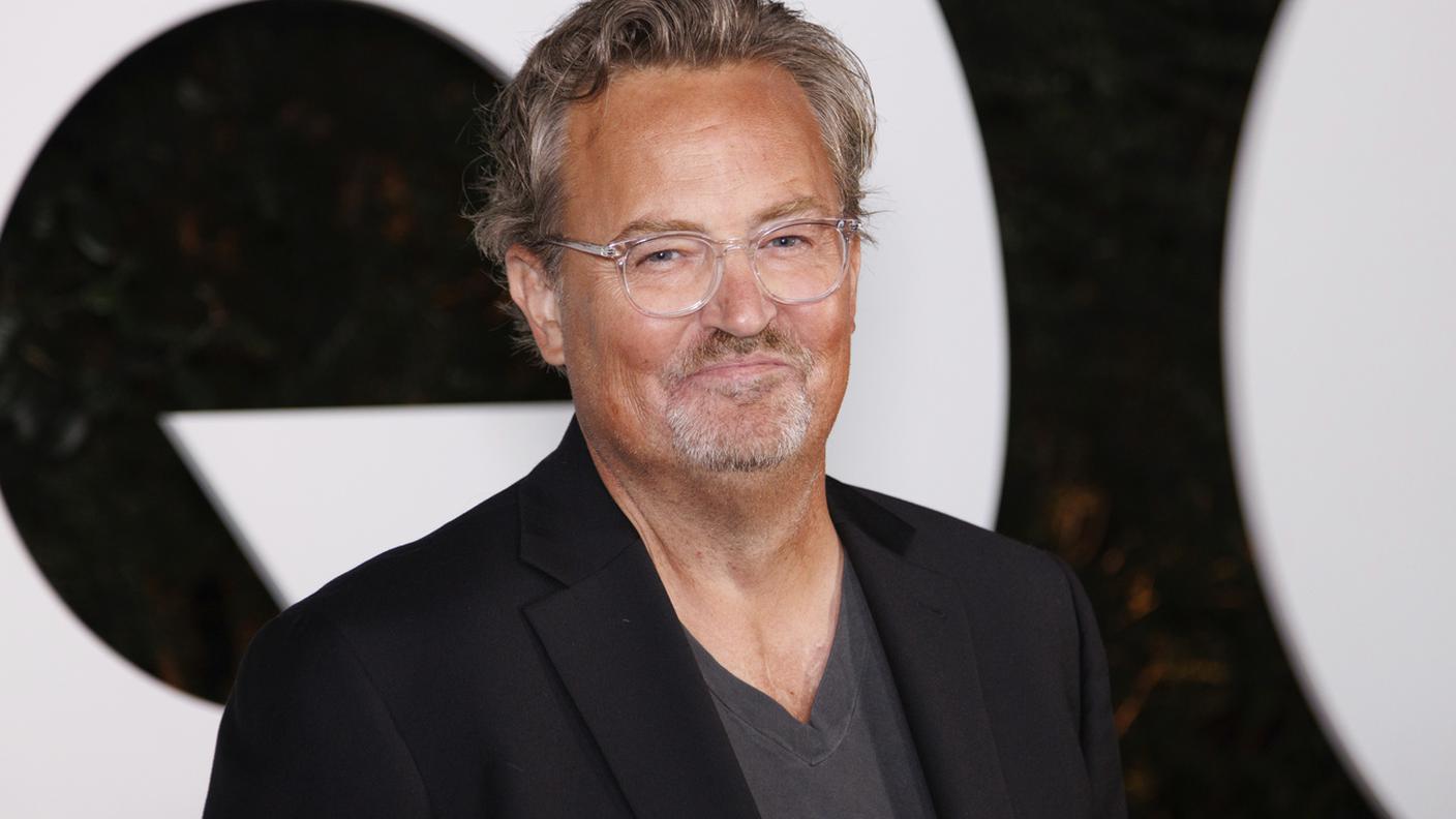 L'attore Matthew Perry