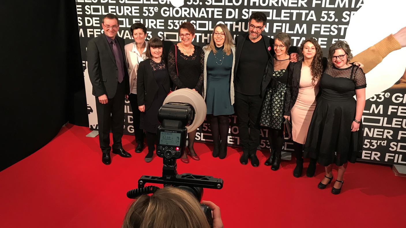 Foto di gruppo per "À l'école des philosophes"