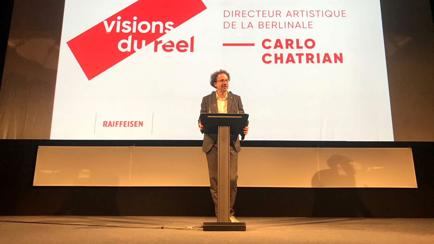 L'ex-direttore di Locarno Carlo Chatrian a Nyon