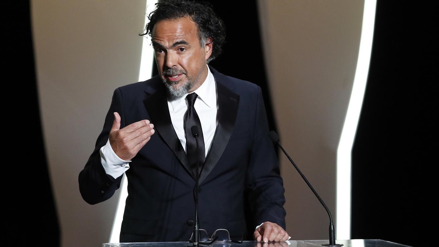 Il presidente della giuria Alejandro Gonzalez Iñarritu