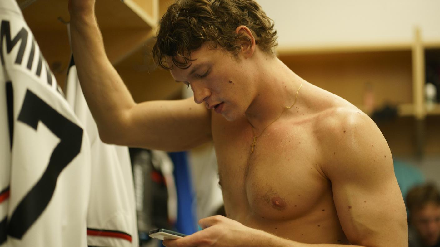 Connor Storrie in Heated Rivalry, 2025