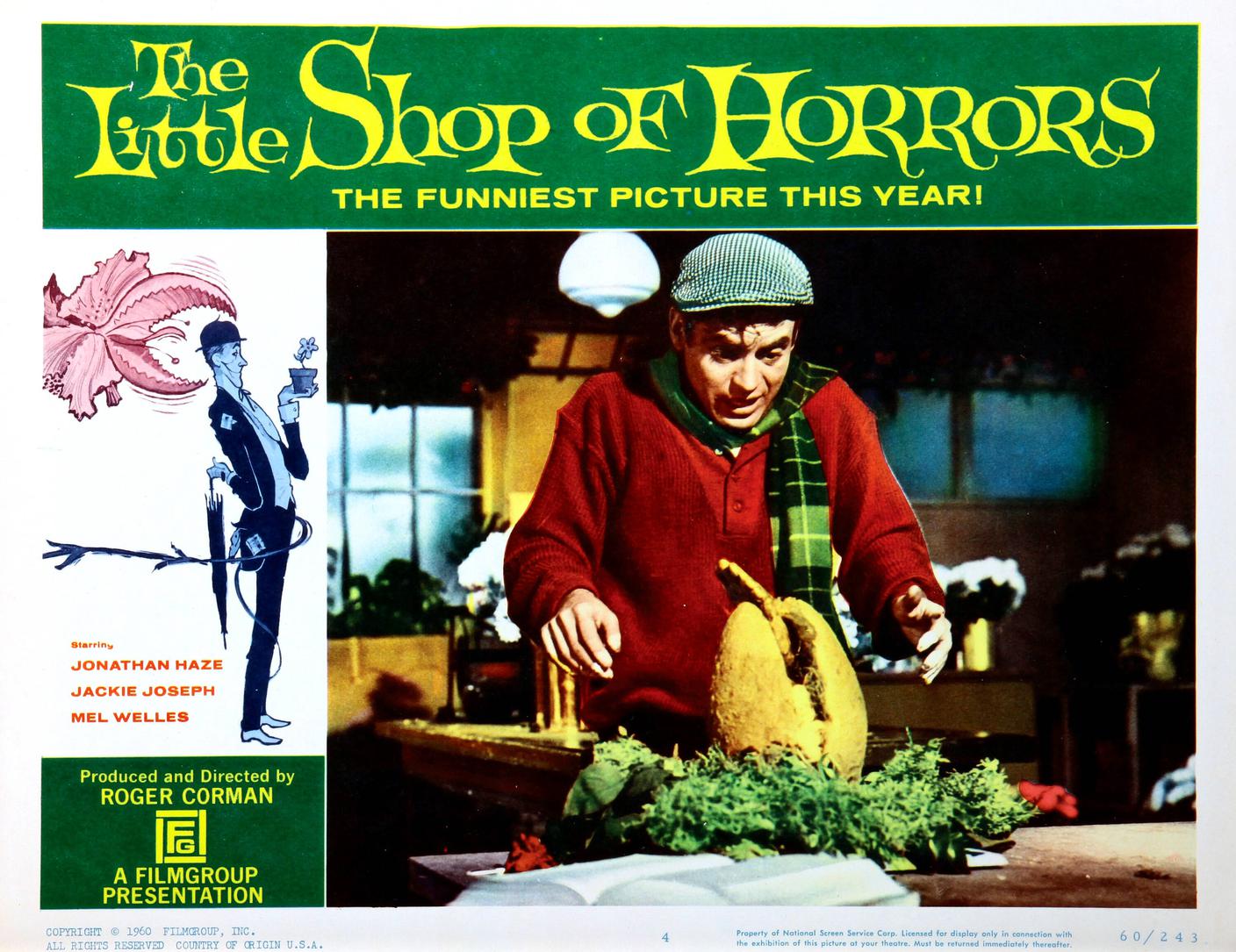 La piccola bottega degli orrori, 1960