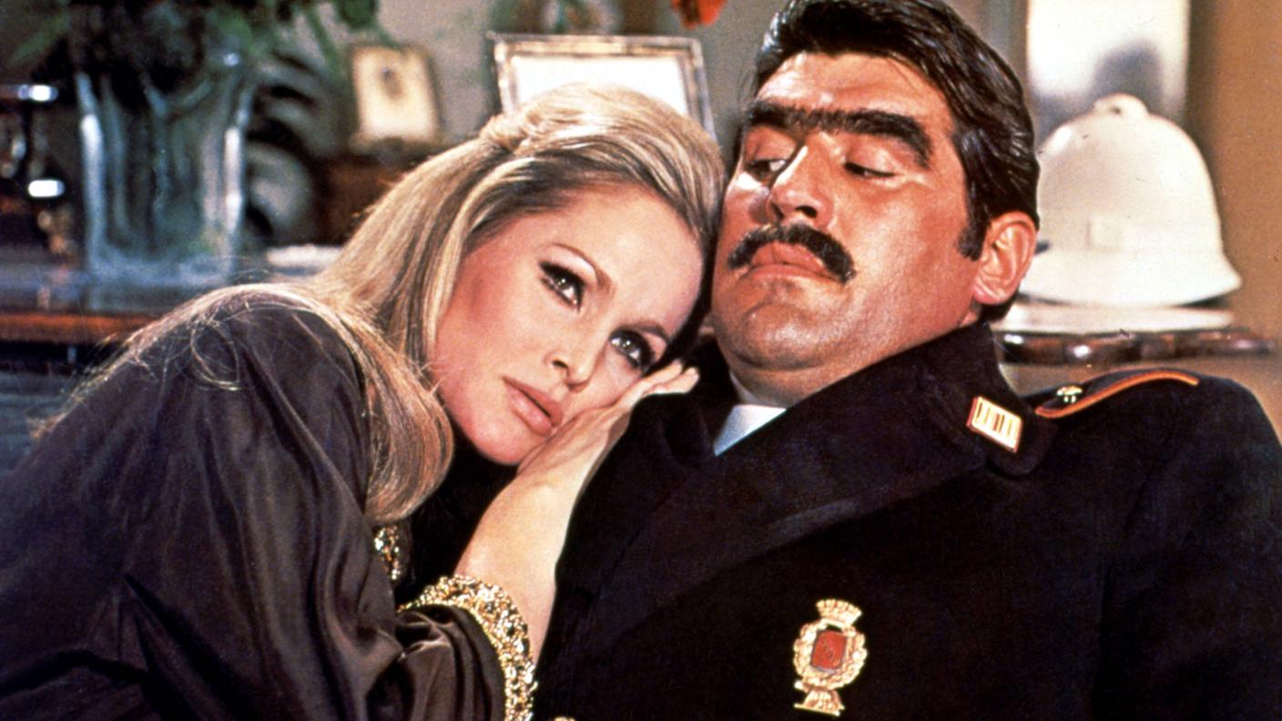 Con Ursula Andress in Le dolci signore, 1968