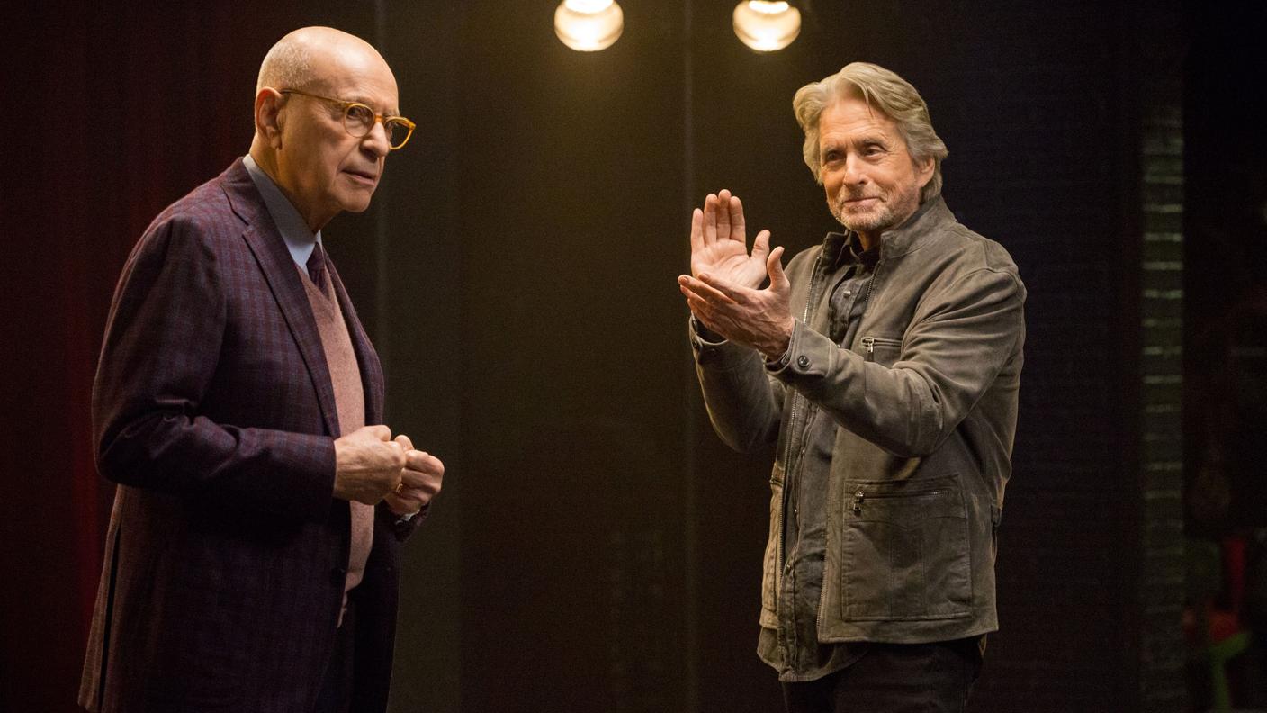 Michael Douglas e Alan Arkin in "Il metodo Kominsky"