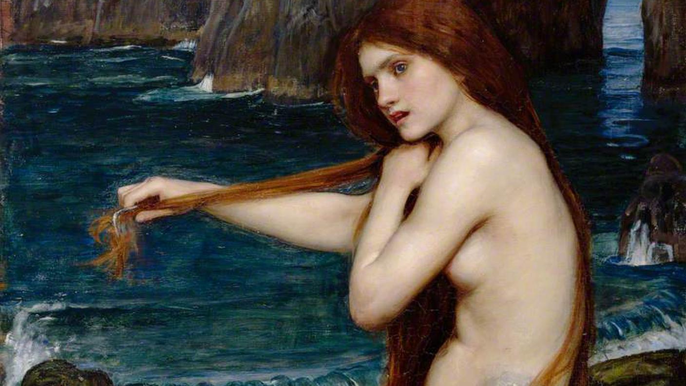 John William Waterhouse, A Mermaid, 1900