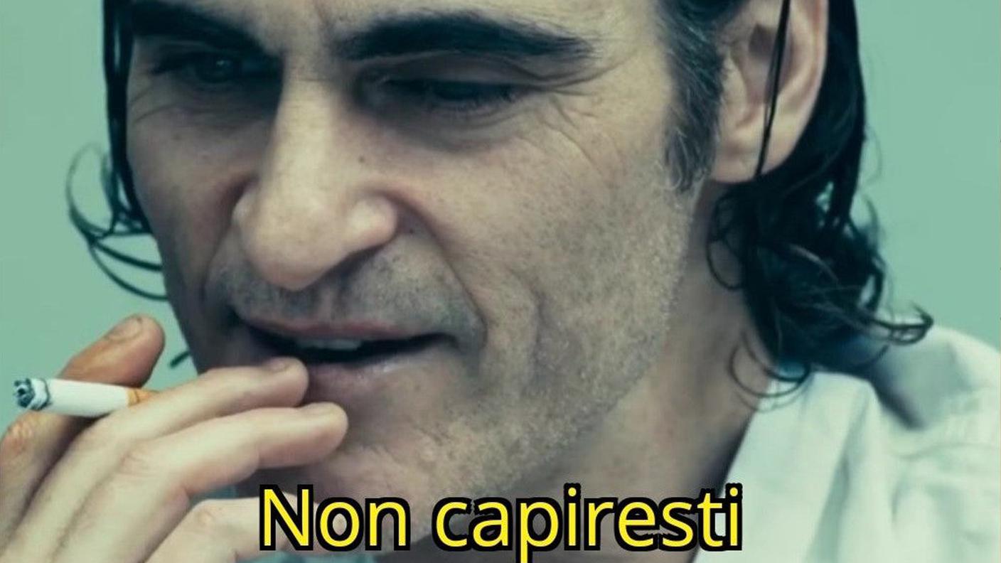 MEME JOKER NON CAPIRESTI