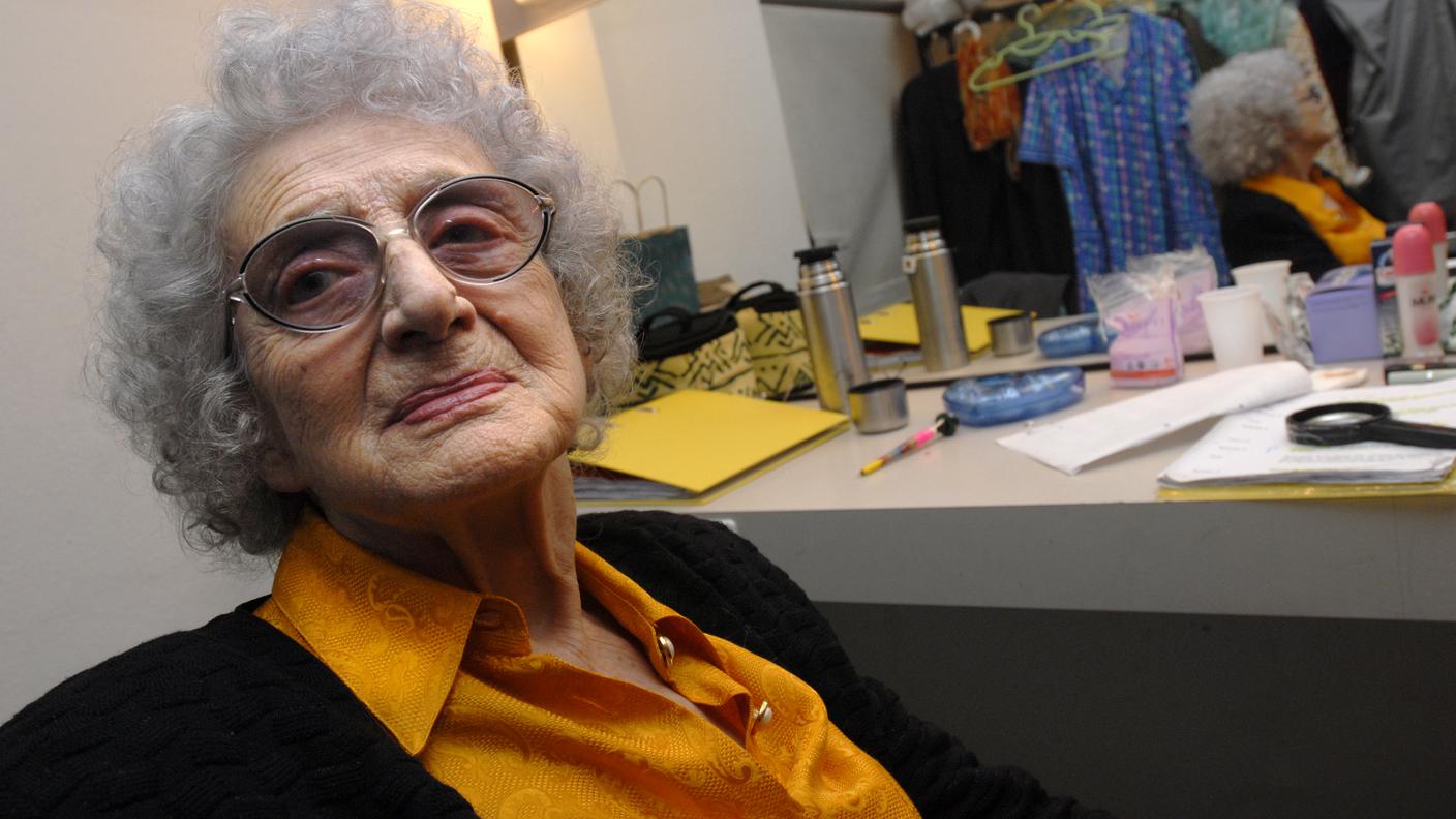 Mariuccia Medici dietro le quinte